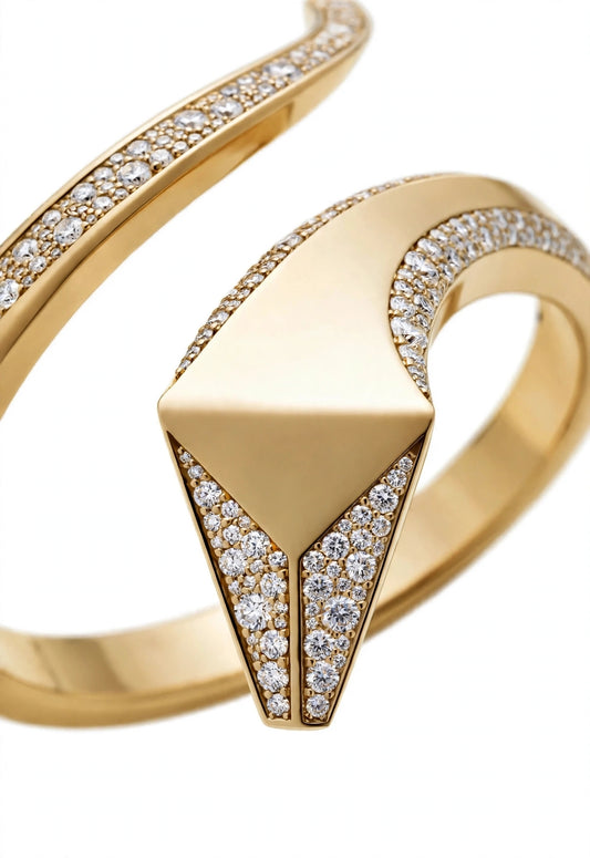 Eternal Gold Snake Ring.