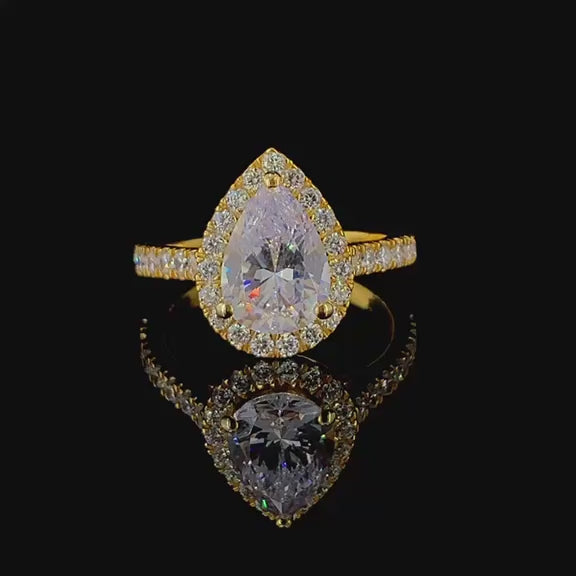 Yellow Gold Diamond Jewelry Ring - Premiums